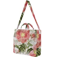 Flowers-102 Square Shoulder Tote Bag