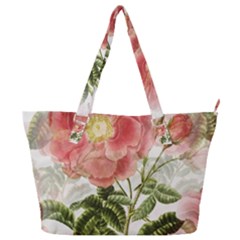 Flowers-102 Full Print Shoulder Bag