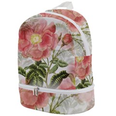 Flowers-102 Zip Bottom Backpack