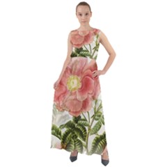 Flowers-102 Chiffon Mesh Boho Maxi Dress