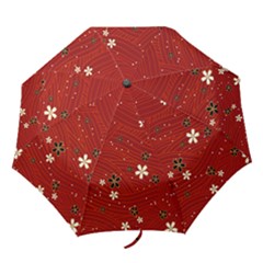Flowers-106 Folding Umbrellas by nateshop