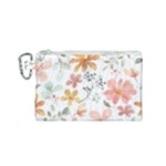 Flowers-107 Canvas Cosmetic Bag (Small)