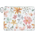 Flowers-107 Canvas Cosmetic Bag (XXL)
