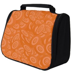 Orange-ellipse Full Print Travel Pouch (big) by nateshop