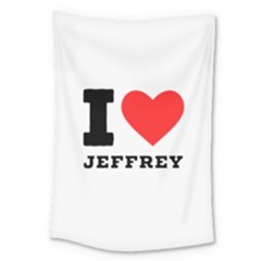 I Love Jeffrey Large Tapestry by ilovewhateva