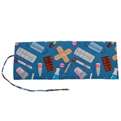 Medicine Pattern Roll Up Canvas Pencil Holder (s) by SychEva
