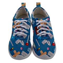 Medicine Pattern Women Athletic Shoes by SychEva
