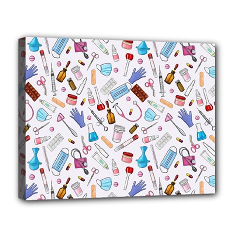 Medical Canvas 14  X 11  (stretched) by SychEva