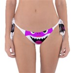 Purple Shark Fish Reversible Bikini Bottoms