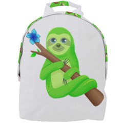 Sloth Branch Cartoon Fantasy Mini Full Print Backpack by Semog4