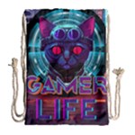 Gamer Life Drawstring Bag (Large)