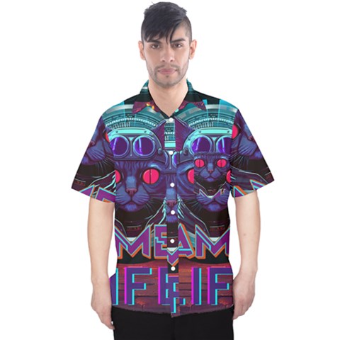 Gamer Life Men s Hawaii Shirt by minxprints