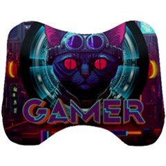 Gamer Life Head Support Cushion by minxprints