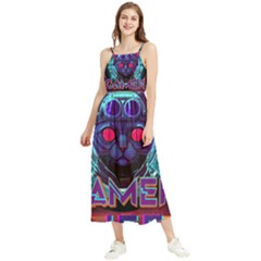Gamer Life Boho Sleeveless Summer Dress by minxprints