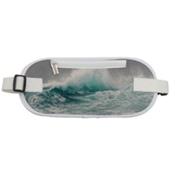 Big Storm Wave Rounded Waist Pouch by Semog4