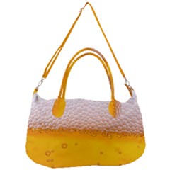 Beer Texture Liquid Bubbles Removable Strap Handbag by Semog4