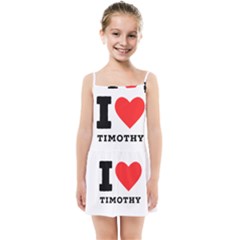 I Love Timothy Kids  Summer Sun Dress by ilovewhateva