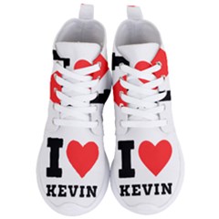 I Love Kevin Women s Lightweight High Top Sneakers by ilovewhateva
