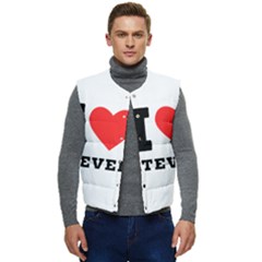 I Love Steven Men s Short Button Up Puffer Vest	 by ilovewhateva