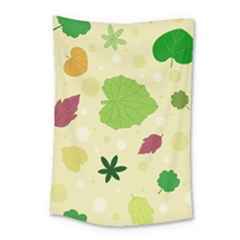 Leaves-140 Small Tapestry by nateshop