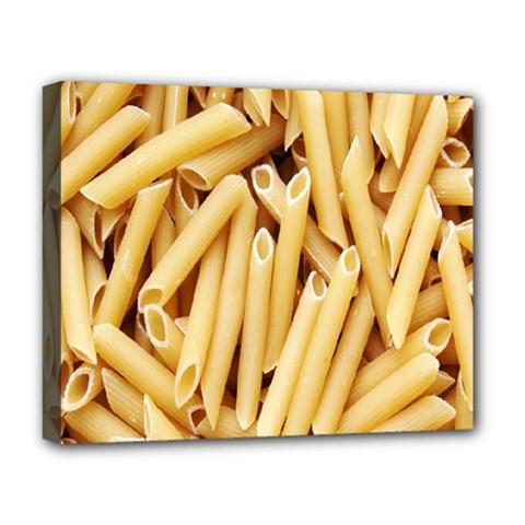 Pasta-79 Deluxe Canvas 20  X 16  (stretched) by nateshop