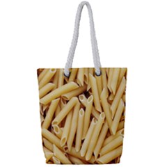 Pasta-79 Full Print Rope Handle Tote (small) by nateshop
