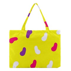 Pattern-yellow - 1 Medium Tote Bag by nateshop