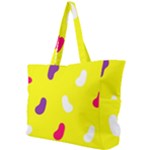 Pattern-yellow - 1 Simple Shoulder Bag