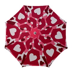 Pink-17 Golf Umbrellas by nateshop