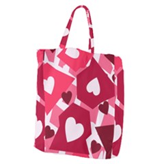 Pink-17 Giant Grocery Tote by nateshop