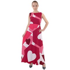 Pink-17 Chiffon Mesh Boho Maxi Dress by nateshop