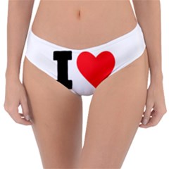 I Love Paul Reversible Classic Bikini Bottoms by ilovewhateva