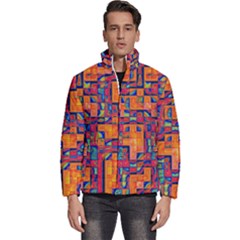 Background Graphic Beautiful Wallpaper Art Abstract Men s Puffer Bubble Jacket Coat by Jancukart