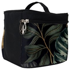 Tropical Leaves Foliage Monstera Nature Home Make Up Travel Bag (big) by Jancukart