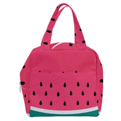 Watermelon Fruit Pattern Boxy Hand Bag by Semog4