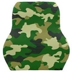 Green Military Background Camouflage Car Seat Back Cushion  by Semog4