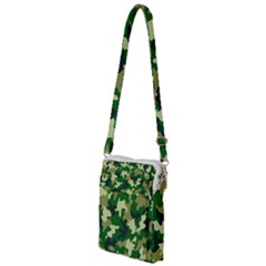 Green Military Background Camouflage Multi Function Travel Bag by Semog4