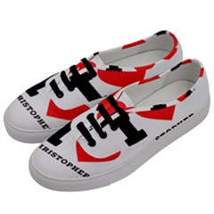 I Love Christopher  Men s Classic Low Top Sneakers by ilovewhateva