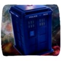 The Police Box Tardis Time Travel Device Used Doctor Who Back Support Cushion View1