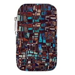 Stained Glass Mosaic Abstract Waist Pouch (large) by Semog4