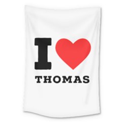 I Love Thomas Large Tapestry by ilovewhateva