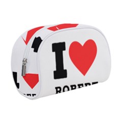 I Love Robert Make Up Case (small) by ilovewhateva