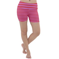 Stripes-striped-design-pattern Lightweight Velour Yoga Shorts by Semog4