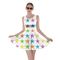 Star-pattern-design-decoration Skater Dress by Semog4