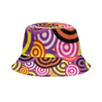 Abstract-circles-background-retro Inside Out Bucket Hat
