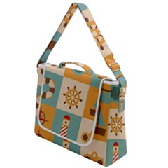 Nautical Elements Collection Box Up Messenger Bag
