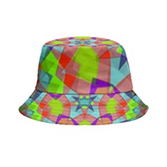 Farbenpracht Kaleidoscope Pattern Inside Out Bucket Hat by Semog4