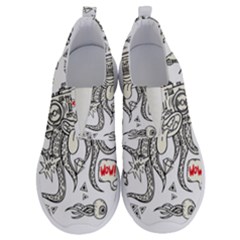 Drawing Clip Art Hand Painted Abstract Creative Space Squid Radio No Lace Lightweight Shoes by Salman4z
