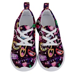 Funny Monster Mouths Running Shoes by Salman4z
