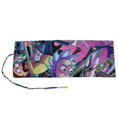 Rick And Morty Time Travel Ultra Roll Up Canvas Pencil Holder (s) by Salman4z